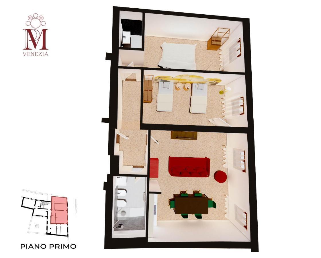 Palazzo Miracoli Apartments Venedig Eksteriør billede